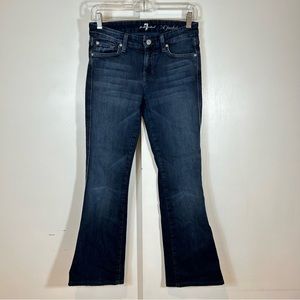 7 For All Mankind "A" Pocket Flare Low Rise Jeans